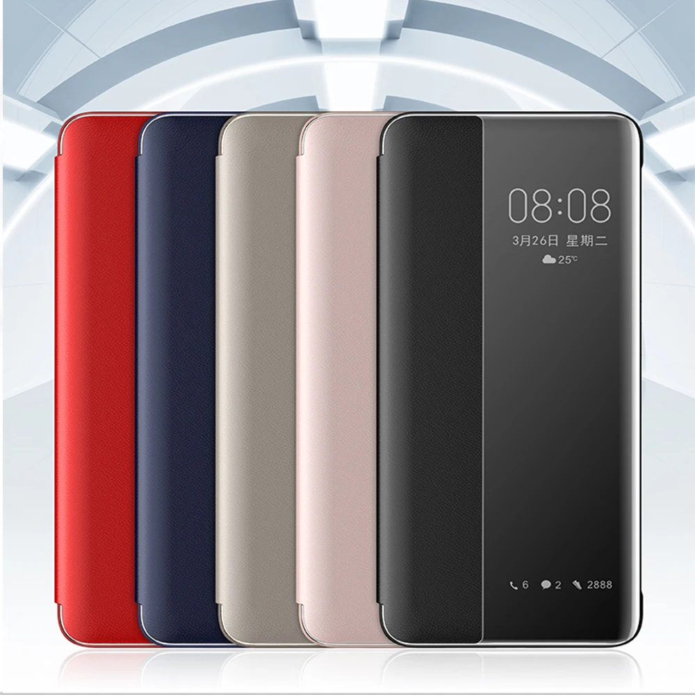 Nodigo-EU Per Huawei P30 PRO Cover A Libro Book Pelle PU Portafoglio Magnetica Custodia Con Disegni Animale Motivo Antiurto Flip Silicone Bumper Case - Margherita - Foto 2