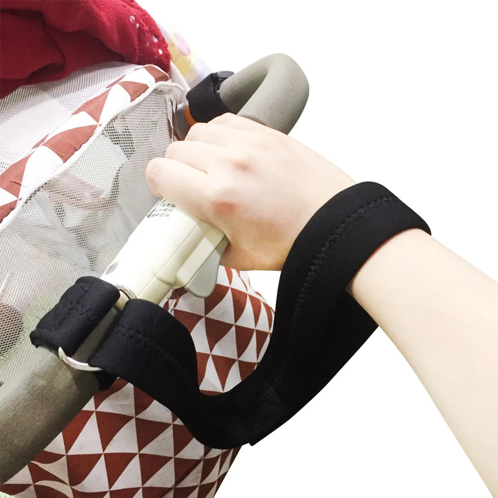 1PC Baby Stroller Safety Belt Wrist Strap Kids Pram Pushchair Travel Accs Black Safety Belt Clips Protection for Baby Child Belt baby stroller accessories online	