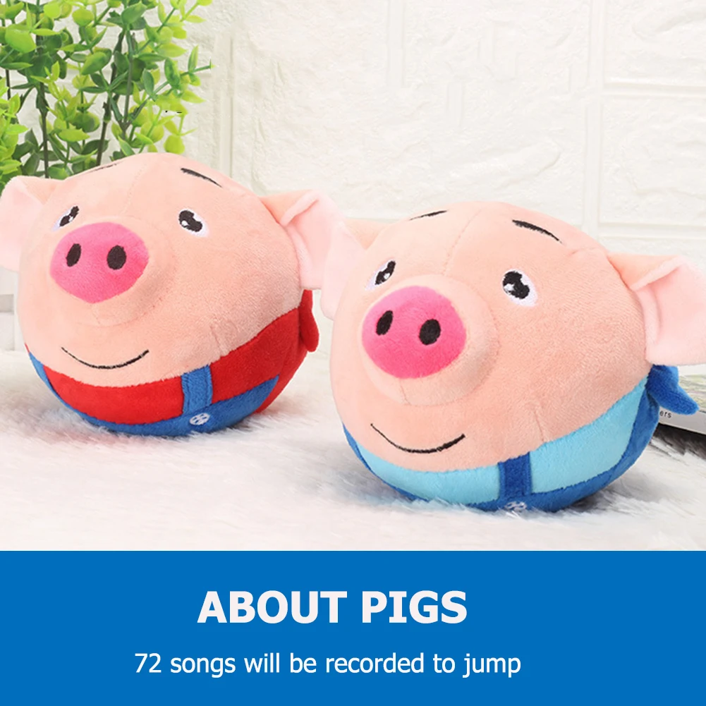 72 песни записываемый мультфильм морские водоросли свинья кукла прыгающий мяч USB