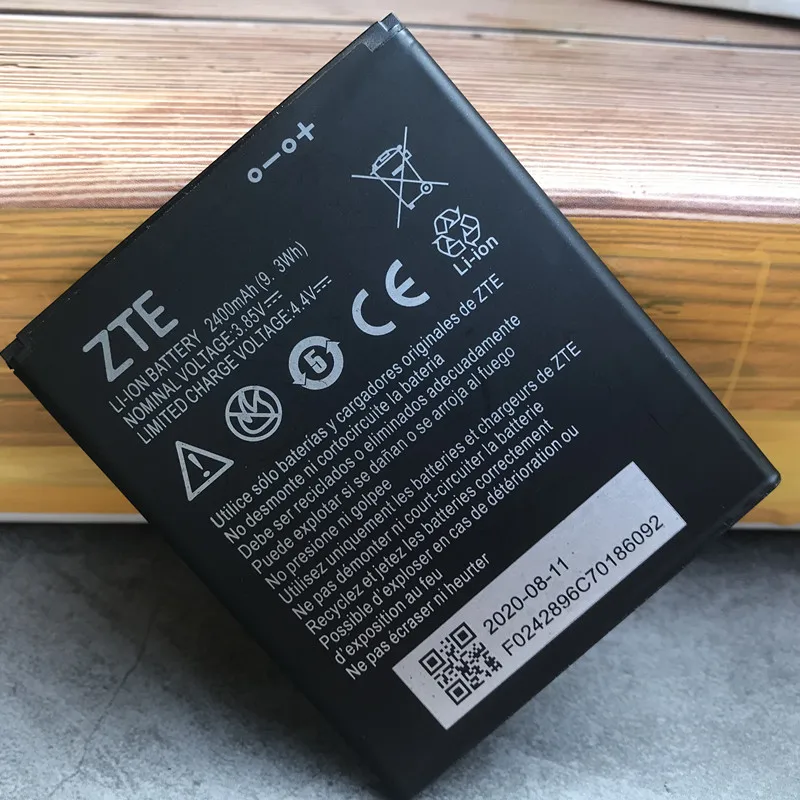 Аккумулятор Li3824T44P4h716043 2400 мАч для ZTE Blade A520 A520C A521 A603 BA520 BA521 BA520C BA603 Telstra 4GX улучшенные