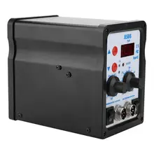 8586 2 в 1 SMD паяльная станция с горячим воздухом и паяльником для ремонта телефона