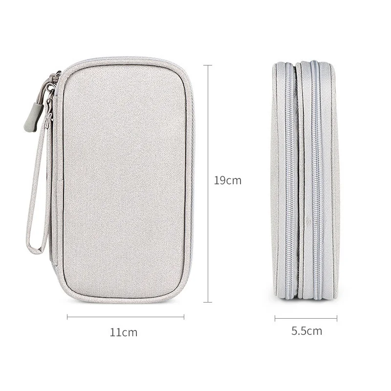Storage Bag Hanging Storage Organizer Electronics Storage Bag Travel Organizer Digital Storage Bag Purse Organizer Portable Bag Organizer Wires Charger Digital Usb Gadget Power Bank Bag Gadgets Cables Wires Organizer Travel Accessories
