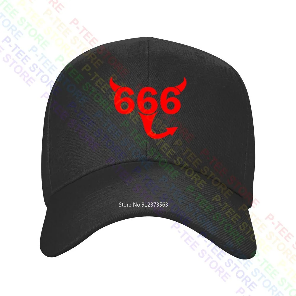 Бейсболка в стиле ужасов T_S_The Devilpre - 666 Wo | Аксессуары для одежды