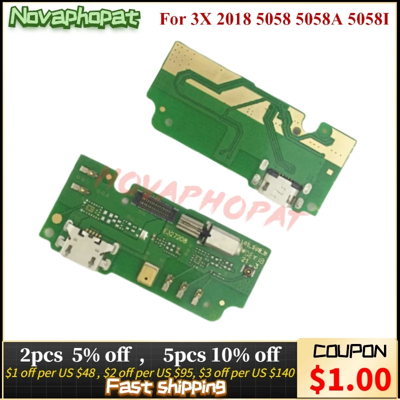 

10 шт., Novaphopat для Alcatel 3X 2018 5058 5058A 5058I 5058J
