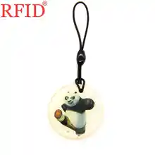 ID 125 кГц T5577 T5557 T5200 перезаписываемая RFID карта брелок круговой мультфильм водонепроницаемый брелок для карты контроля доступа