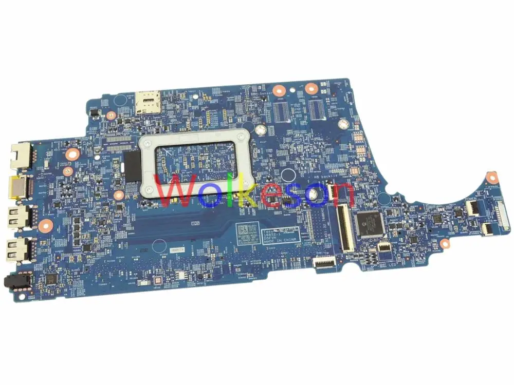 SHELI для DELL Latitude 3480 3580 материнская плата для ноутбука с I5-7300U процессором DDR4 CN-04N7MC 04N7MC 4N7MC 16852-1 D5FVH тест ОК