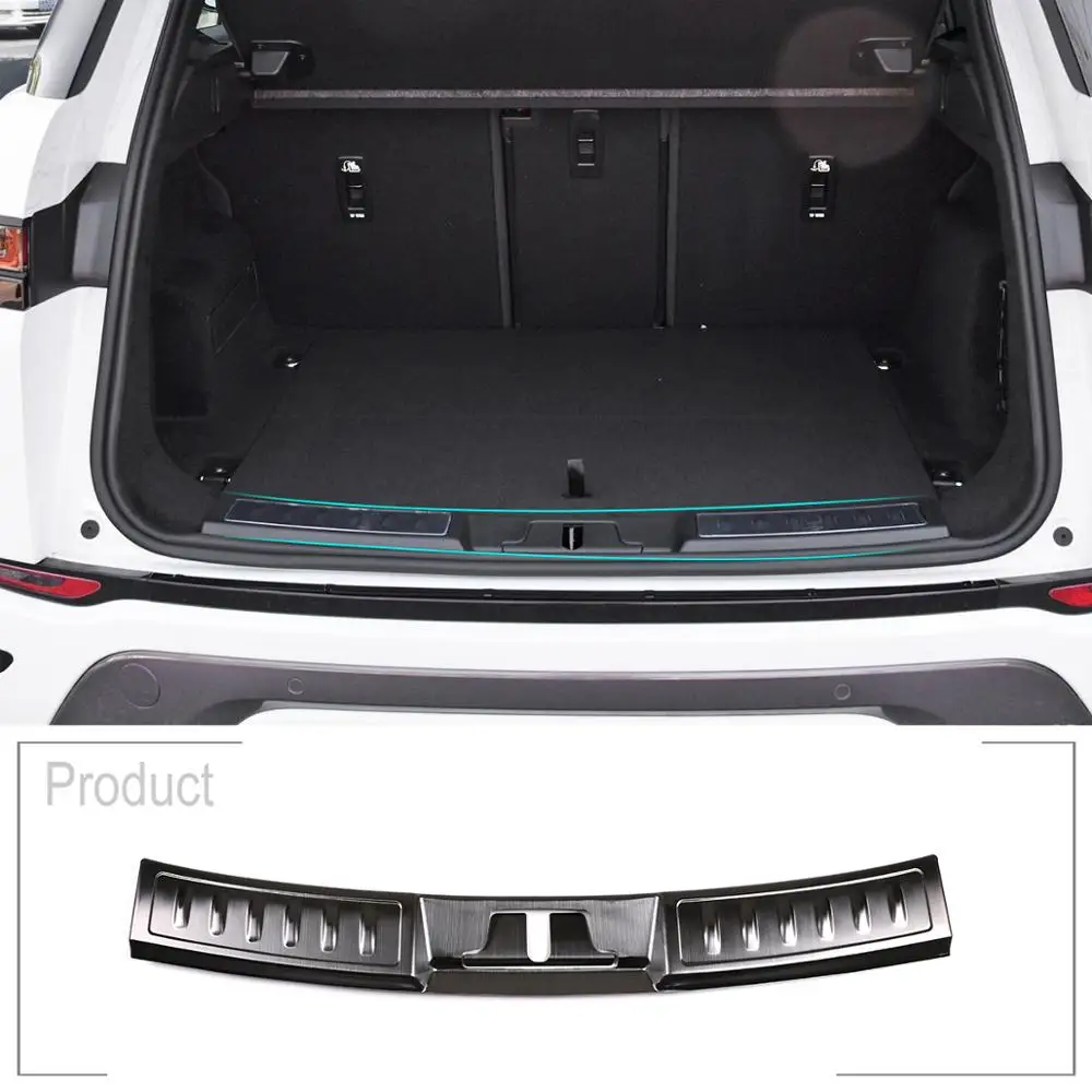 

Stainless Steel Built-in Tailgate Rear Guard Car Accessories for Range Rover Evoque 2020