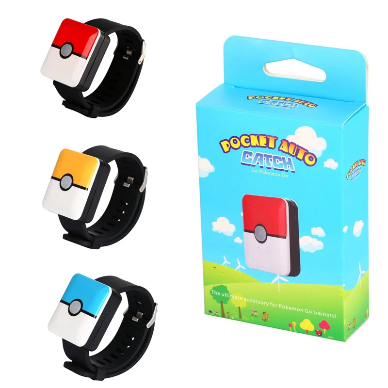 

For Auto Catch Pokemon Go Plus Bluetooth Bracelet wtih Rechargeable Square Bracelet Go Plus Auto Catch Pokemon Go