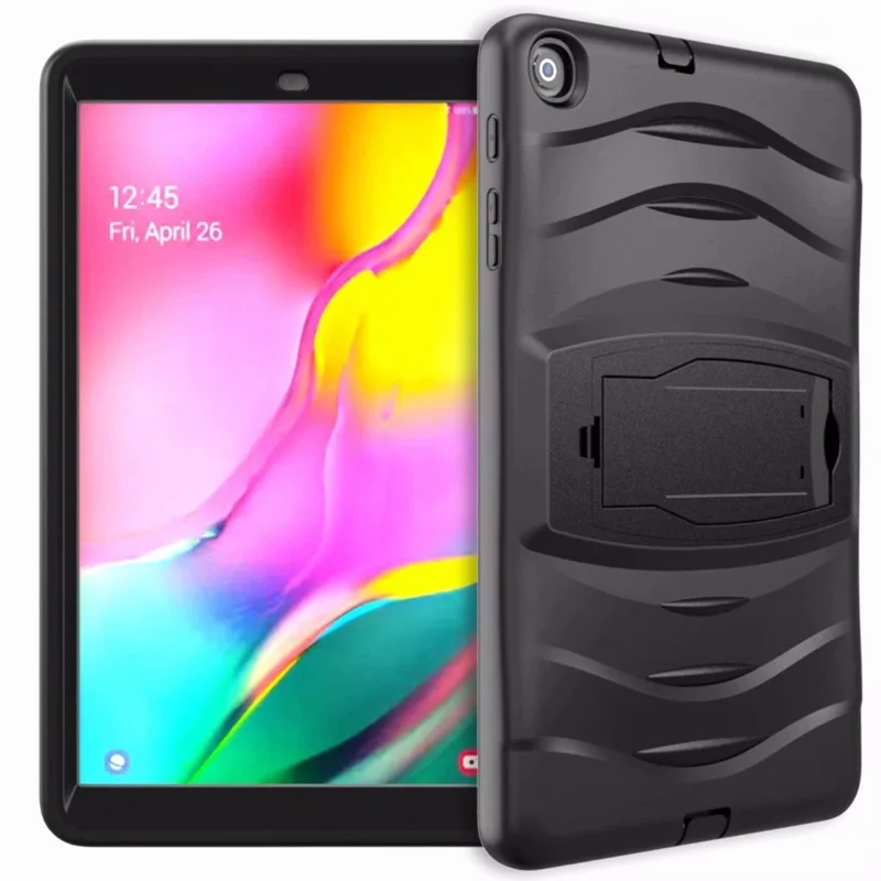 Чехол для Samsung Galaxy tab A 10,1 SM-T510 T515 чехол tab a 10," Детский безопасный резиновый силиконовый ударопрочный стойка для брони