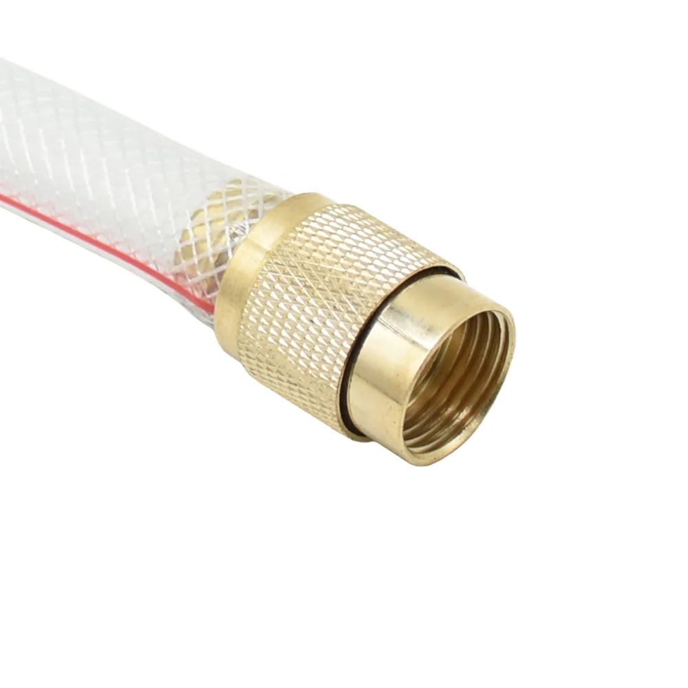 1pcs Brass Garden Irrigation Car Wash Water Gun Nozzle Lock Nut 1/2 Thread Adjustable Copper Sprinkler Nozzle Watering