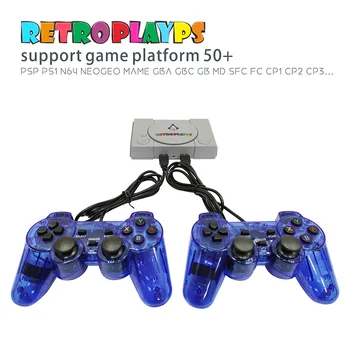 

Retro Game Console HD PS1 Console Raspberry Pie 50 Simulator Retro Player Console Games Bulit In 7000 Games double gamepads