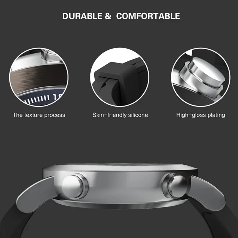 Смарт часы с круглым экраном водостойкие IP68 610 мА · ч|smartwatch for android|gps smartwatchwatch android |
