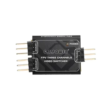 

New G.T.POWER 3 Channel Video Switcher Module 3 way Video Switch Unit for FPV Camera