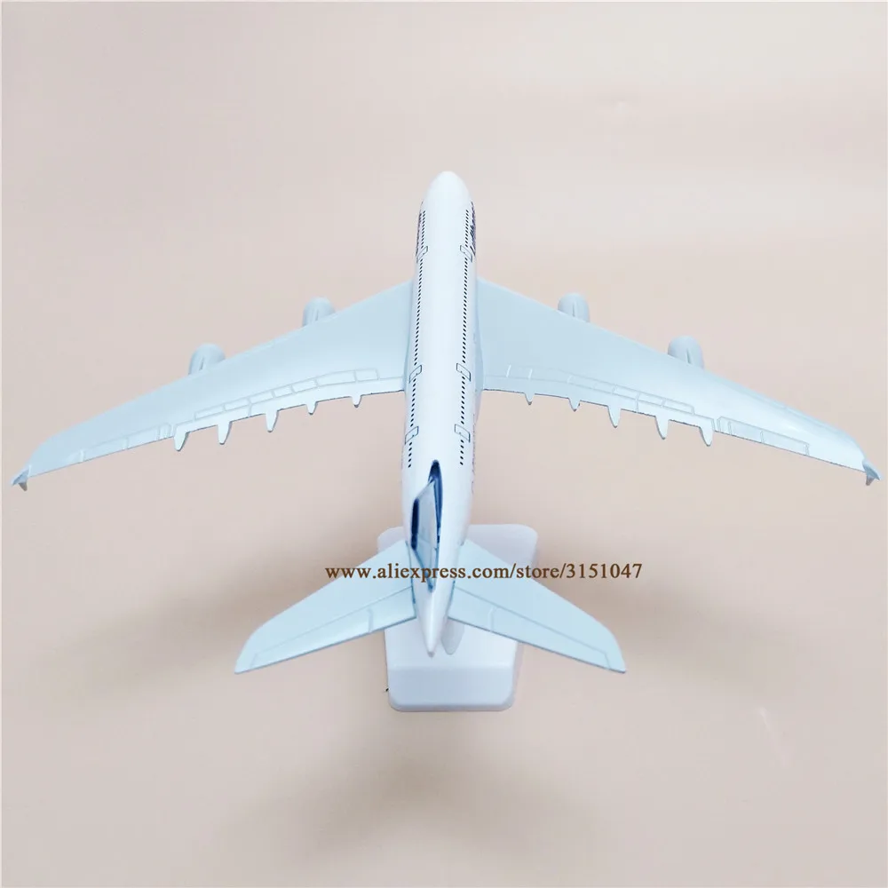 Сплав металла воздух Германия LUFTHANSA Airlines A380 модель самолета Airbus 380 Airways модель самолета Стенд самолет 20 см