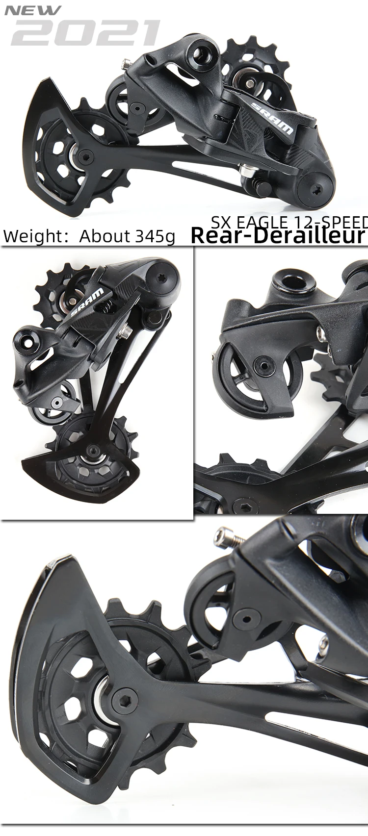 2021 SRAM SX EAGLE 1x12 12-Speed MTB Groupset Kit DUB Trigger