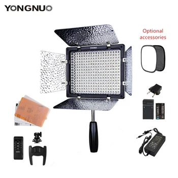 

Yongnuo YN300III YN300 III 3200k-5500K Camera Photo LED Video Light Optional with AC Adapter + Battery KIT liveshow blogger