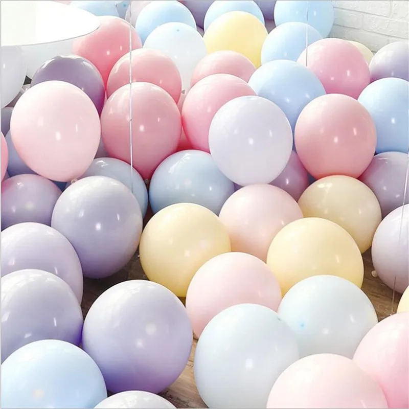mix 100pcs Cakelove, 100 шт./лот, 10 дюймов, латексные шары в виде макарон, на свадьбу, день рождения, для украшения детского душа, для девочек, на день рождения, для вечеринки, Гелиевый шар, новинка - Цвет: mix 100pcs