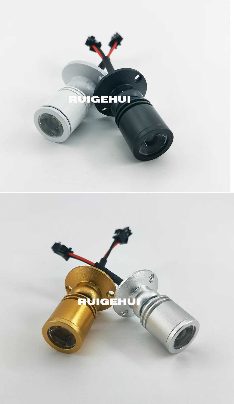 Description Picture 3 of item1W 3W Led Recessed Cabinet Mini Spot Light 110V 220v Downlight 12v DCJewelry Show Lnclude Led Driver 4000K Ceiling Light Lamp