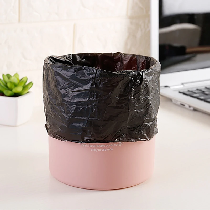 Description Picture 4 of itemDisposable Mini Trash Bags Recycling Garbage Office Desk Small Trash Can Bags for Car Bathroom Kitchen Under Cabinet