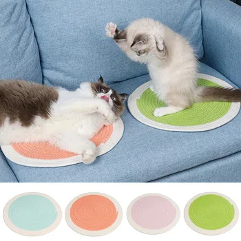 

Handmade Natural Cotton Cat Scratch Board Cat Toys Environmental Protection Cotton Cat Mat Claw Grinder Cat Supplies