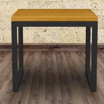 

American restaurant small bench casual dining shop chair solid wood stool square stool cafe simple coffee table stool