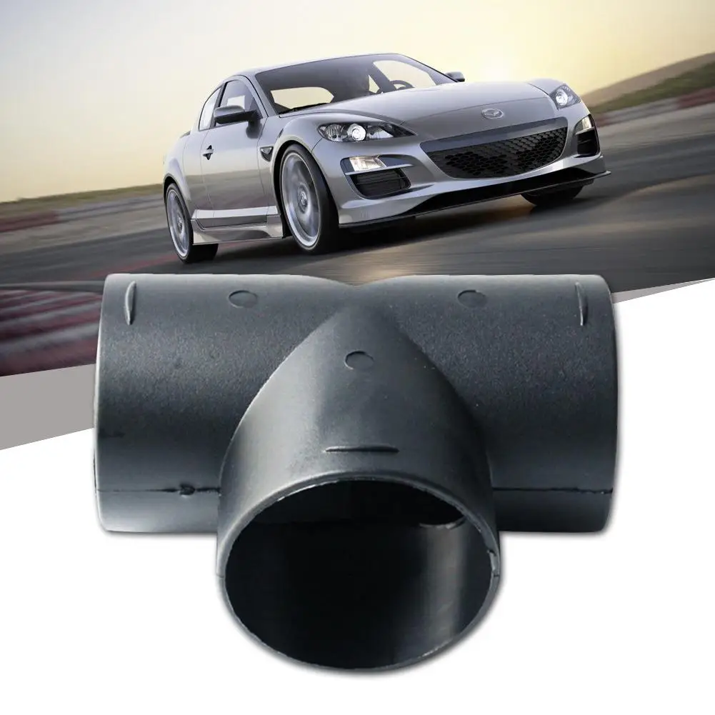 Ingeniously Connector Plastic Air Ducting Pipe T Piece Elbow Outlet Connector for Diesel Parking Heater Accessory 75mm/60mm 