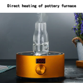

150/300/600ml Heatable Glass Bottle Seasoning Jar Moisture-proof Glass Storage Bottle Honey Food Container Storage Home Decor