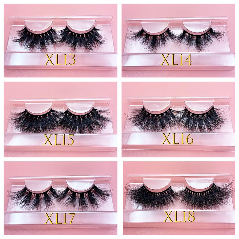 30MM MIKIWI Mink Lasting Lashes Natural False Eyelashes Dramatic Volume Lashes Makeup Extra Thick Long 3D Cruelty-free Eyelash