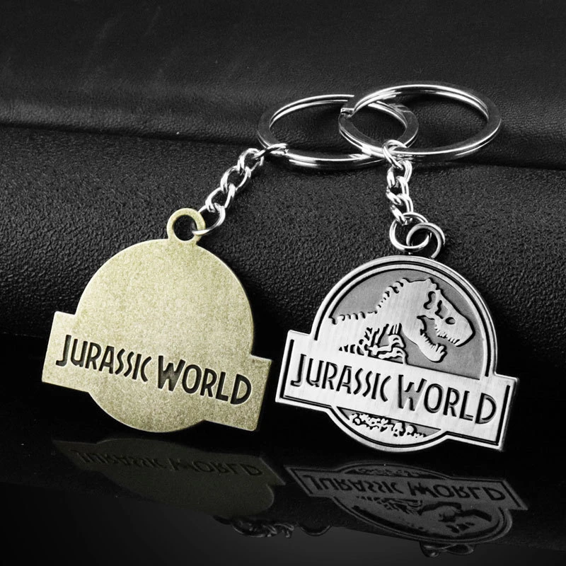 Фильм подарок &quotМир Юрского периода&quot брелок для ключей динозавры Винтаж