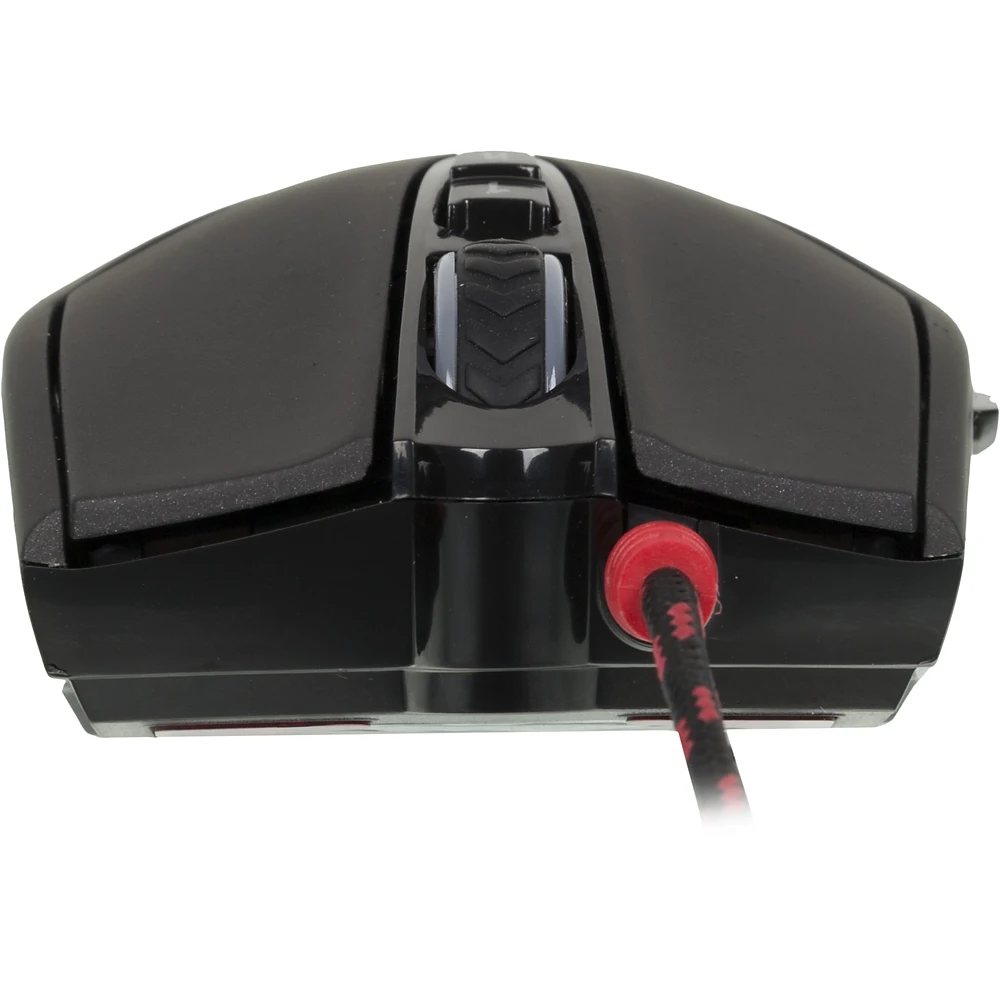 Мышь A4 Bloody V4M черный оптическая(3200dpi) USB игровая(8but