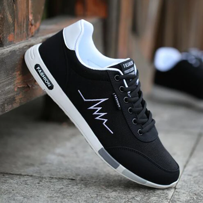 

Кроссовки мужские с вулканизированной подошвой, дышащие Нескользящие, повседневная обувь для отдыха, плоская подошва