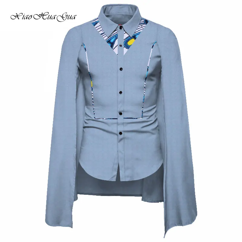 Мужская рубашка с длинными рукавами в африканском стиле, мужская рубашка, африканская Дашики, повседневные рубашки, костюм жениха, WYN857