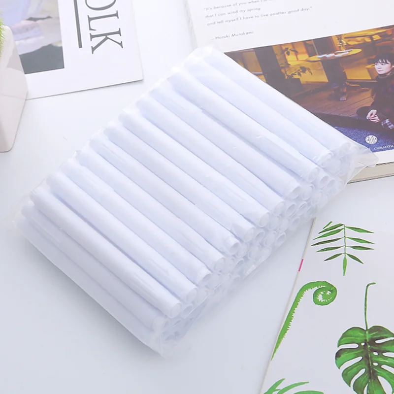8pc White Liquid Chalk Office Stationery Blackboard Pen Erasable Creative Mirror Glass LED Fluorescent Board Light Board Pen