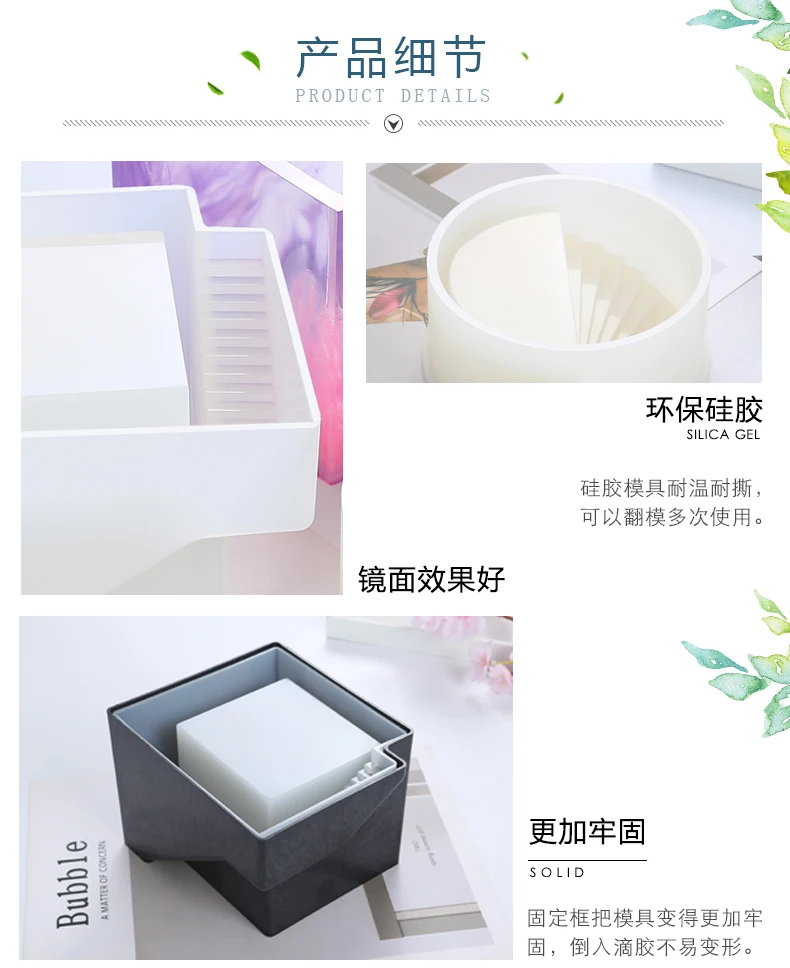 DIY силикванная жидкость для свечи для бетонный цветочный горшок изготовление ручной работы эпоксидной полимерная форма кашпо из цемента, горшок для растений, глиняная форма
