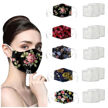 

5pcs Face Mask With 10pcs Gaskets Reusable Mouth Muffle Adjustable Facemask Skin Care Mascarillas Reutilizables Face Mask