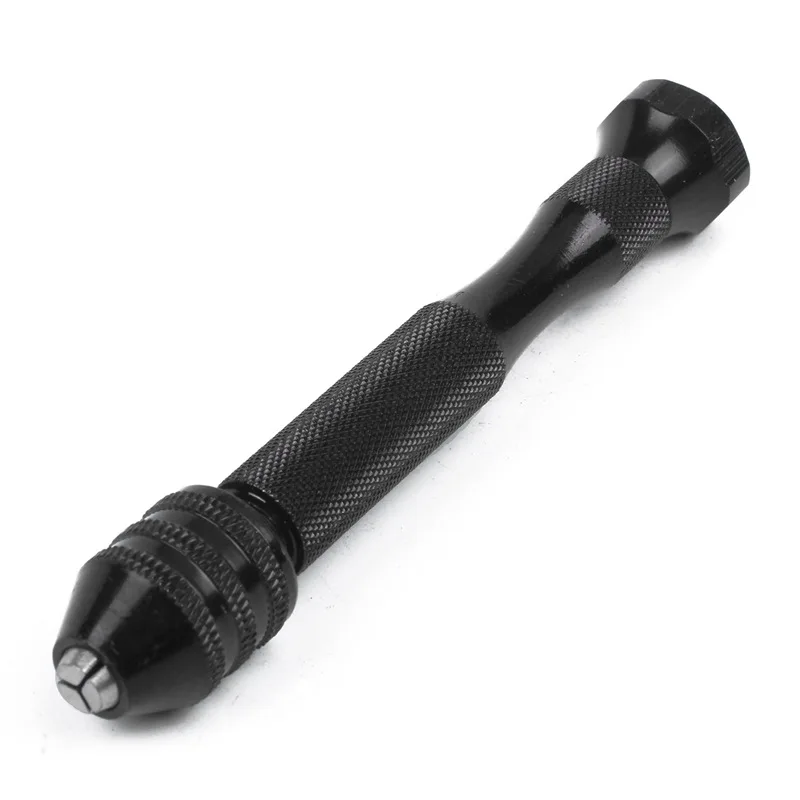 Mini Hand Drill,Precision Pin Vise Woodworking Hand Drill, miniature drill+ 10pcs Mini Micro-Drill bit set with keyless Chuck