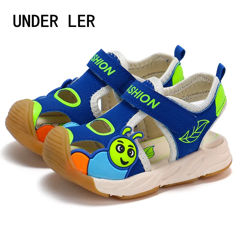 Детская обувь с закрытым носком брендовые ортопедические сандалии из