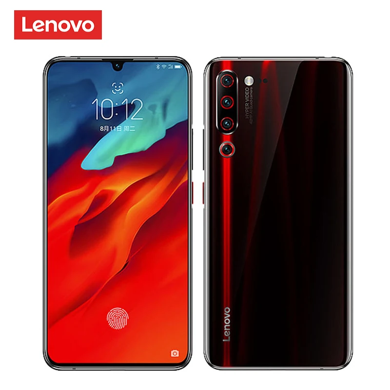 Оригинальный Глобальный ПЗУ lenovo Z6 Pro 8 Гб 128 ГБ Snapdragon 855 Octa Core 6,39 "FHD дисплей смартфон задний 48MP Quad камеры