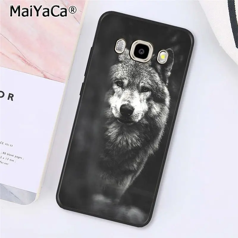 A9 MaiYaCa сердитое животное волк лицо чехол для телефона задняя крышка для samsung Galaxy J7 J6 J8 J4 J4Plus J7 DUO J7NEO J2 J5 Prime - Цвет: A9
