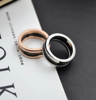 

Ring male domineering steel single personality ring index index finger student ring tide