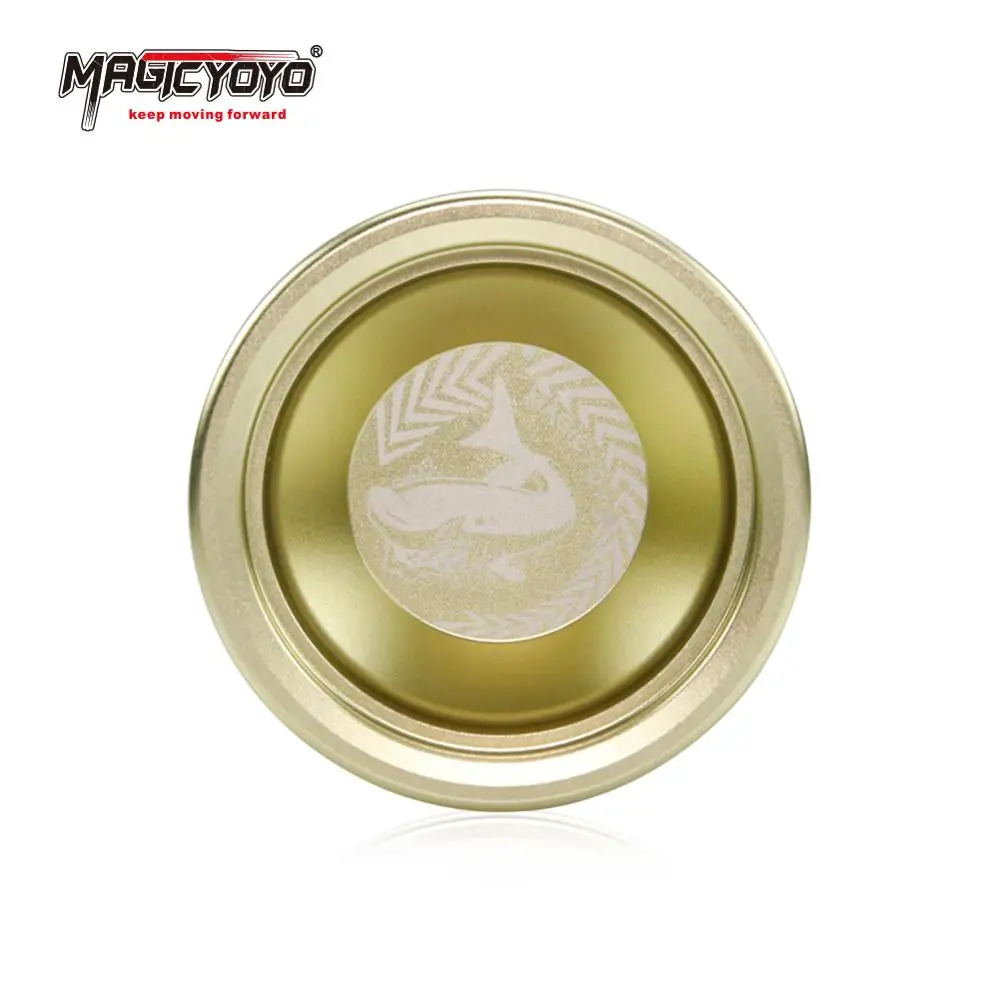 Free Shipping Magic yoyo N12 Shark Honor Aluminum Alloy professional yo yo Hot Sales Diabolo and Kids Toys