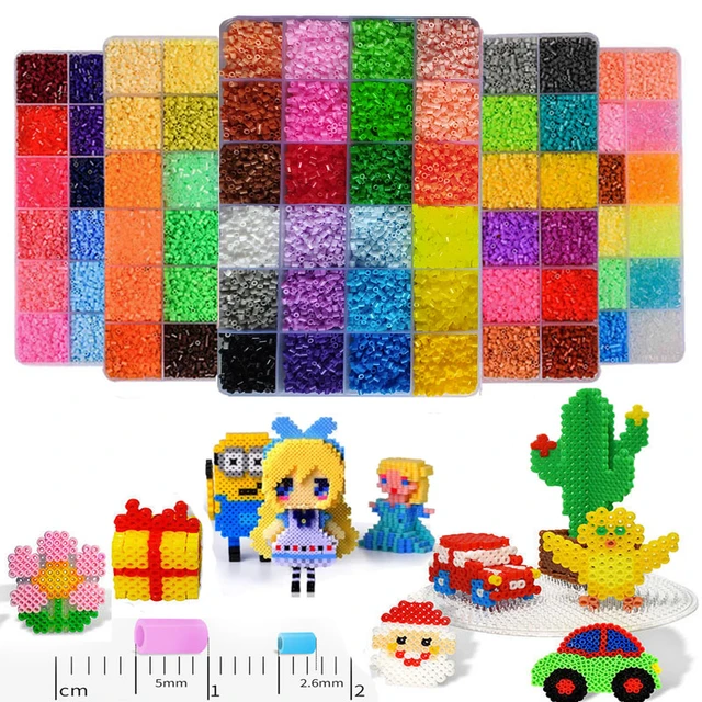 1000 pcs/Bag 5mm Hama Beads Puzzle Perlen Iron Beads Diy Perler Fuse Bead  Intelligence Educational Toys - AliExpress