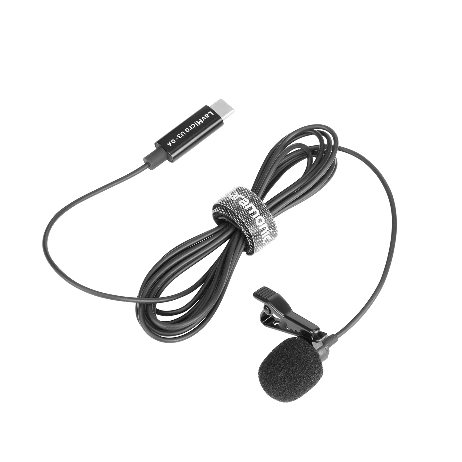 Saramonic LavMicro U3-OA Professional Condenser Lavalier Microphone with Typc-C Connector for DJI OSMO Action Blogger Vlogging