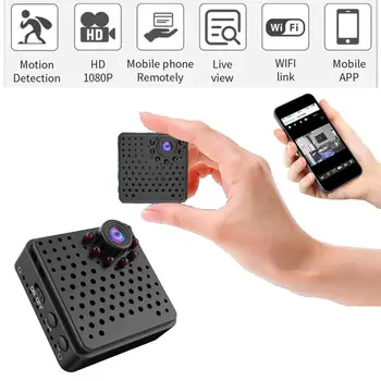 

Wi-Fi 4K Micro Home Wireless Video Mini Security CCTV Surveillance with Wifi IP Camera Cam Camara for Phone Wi Fi Nanny IPcamera