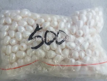 

500pcs/lot Natural Freshwater Rice Pearls Beads AA Grade ,White color, 9-10mm, 2MM hole Great for Jewelry Making ,Loose beads
