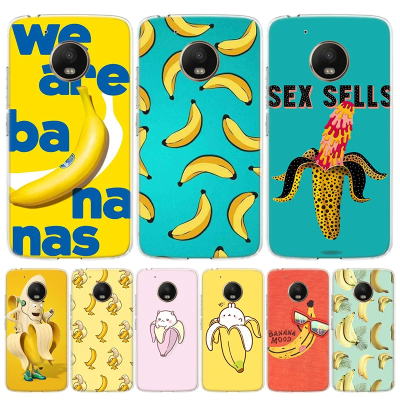 Interesting fruit banana Phone Case for Motorola Moto G9 G8 G7 G6 G5 G30 E6 E5 Power Plus Play One Action Macro Fusion House | Мобильные