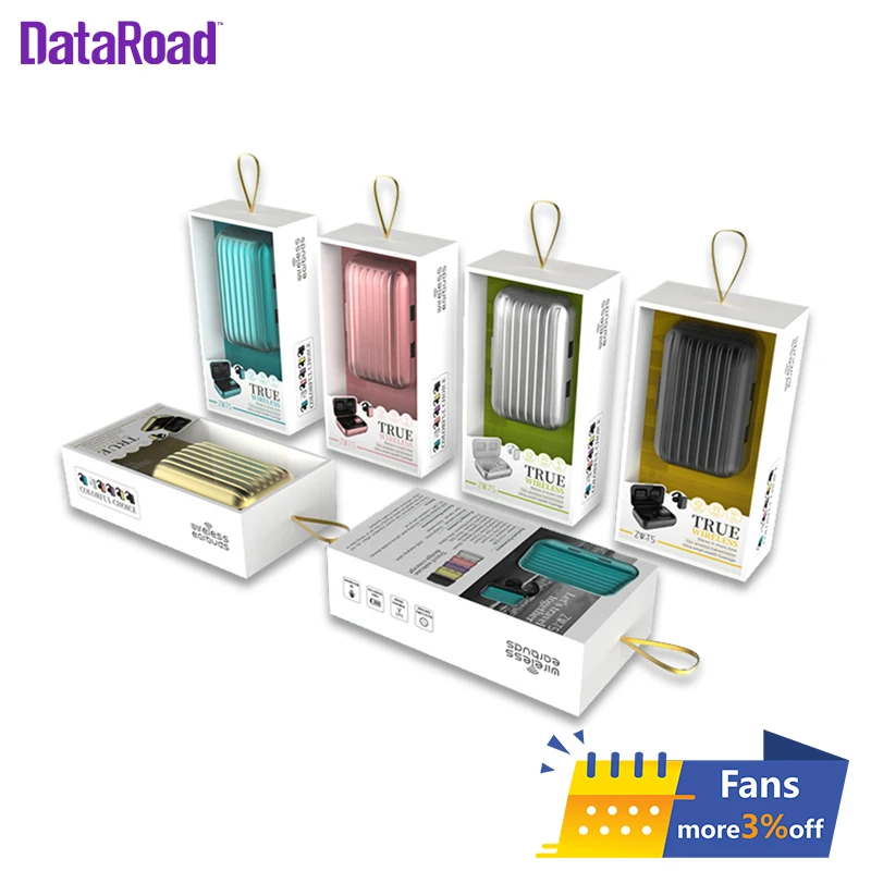 DataRoad Роскошные беспроводные bluetooth наушники игровые с крючком защитой от падения