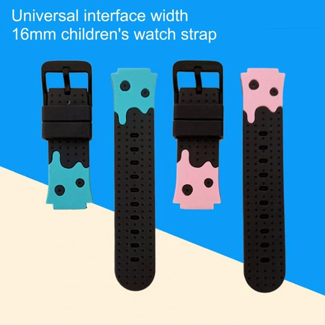 16MM Universal Kids Smart Sport Watch Band nylon Strap Adjustable  Wristwatch Replacement Strap comfortable Children Watch Straps - AliExpress