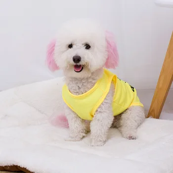 

Cute Blue Dog Cooling Harness Vest Chinese Tshirt Cheap Dog Clothes Summer Chihuahua Ropa Para Perro Pets Vest Supplies KK60GY