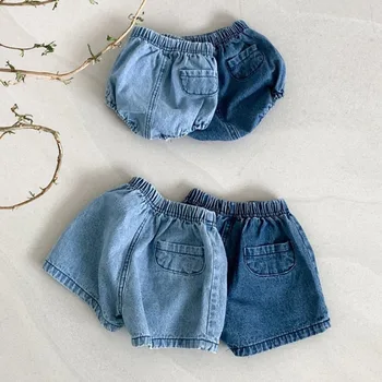 Baby Denim Shorts with Pockets 1
